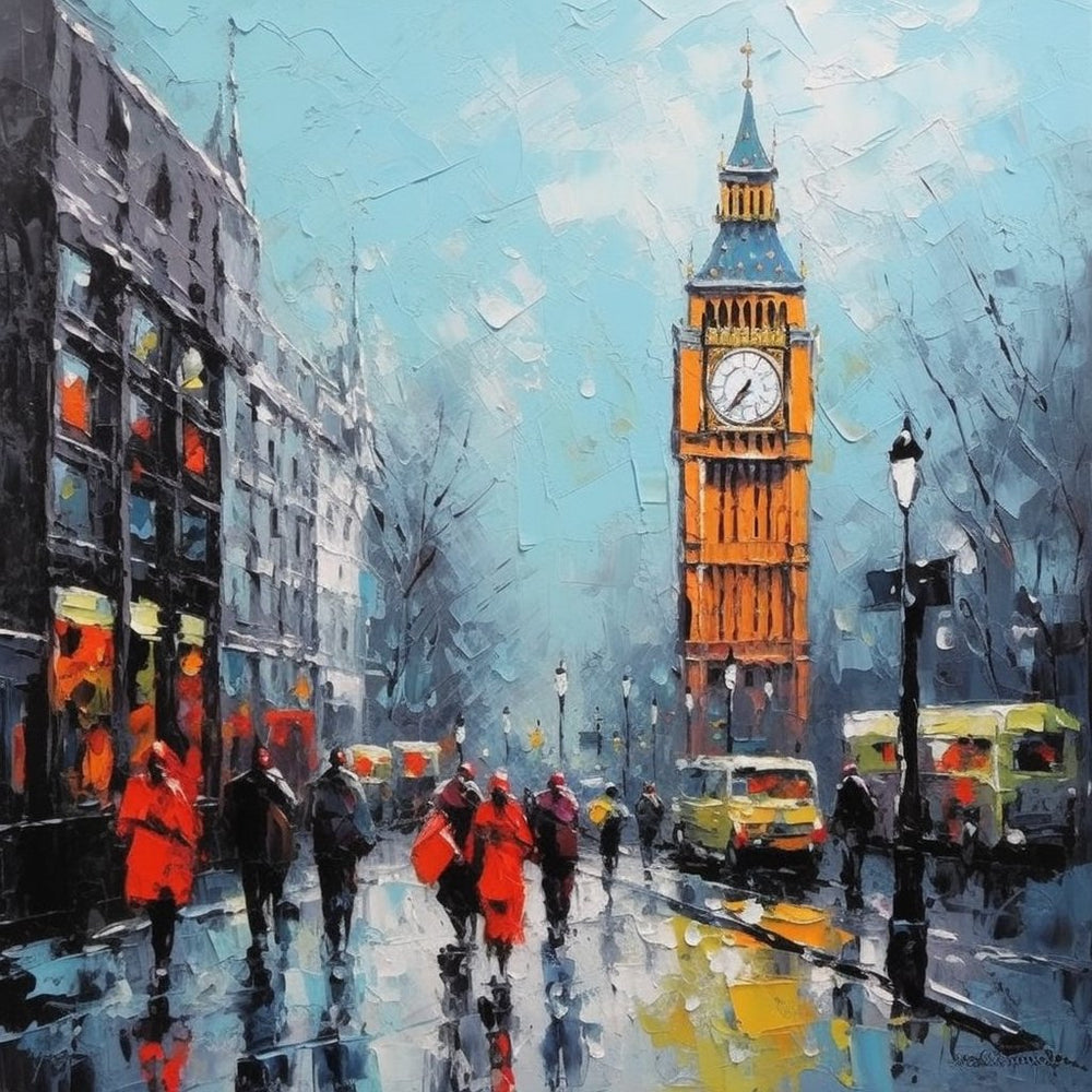 London Enchanting Twilight-Canvas-artwall-Artwall