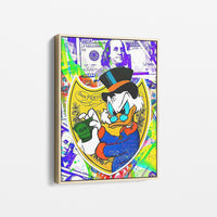 Tableau Pop Art "Fortune Canard"