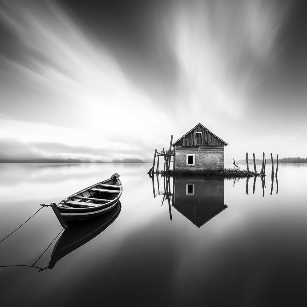 Monotone Memories Made-Canvas-artwall-Artwall