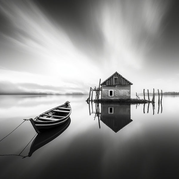 Monotone Memories Made-Canvas-artwall-Artwall