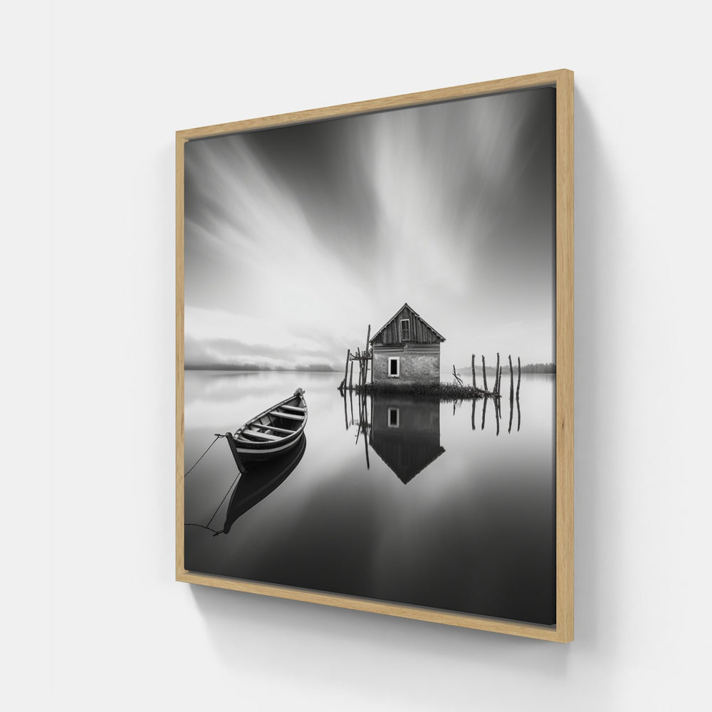 Monotone Memories Made-Canvas-artwall-Artwall