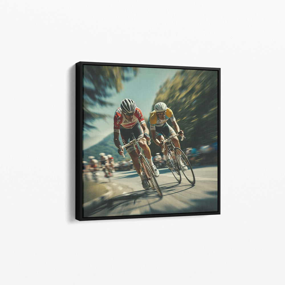 Photo d'art cycliste