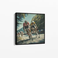 Photo d'art cycliste