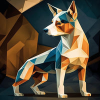 Playful Pooch-Canvas-artwall-Artwall