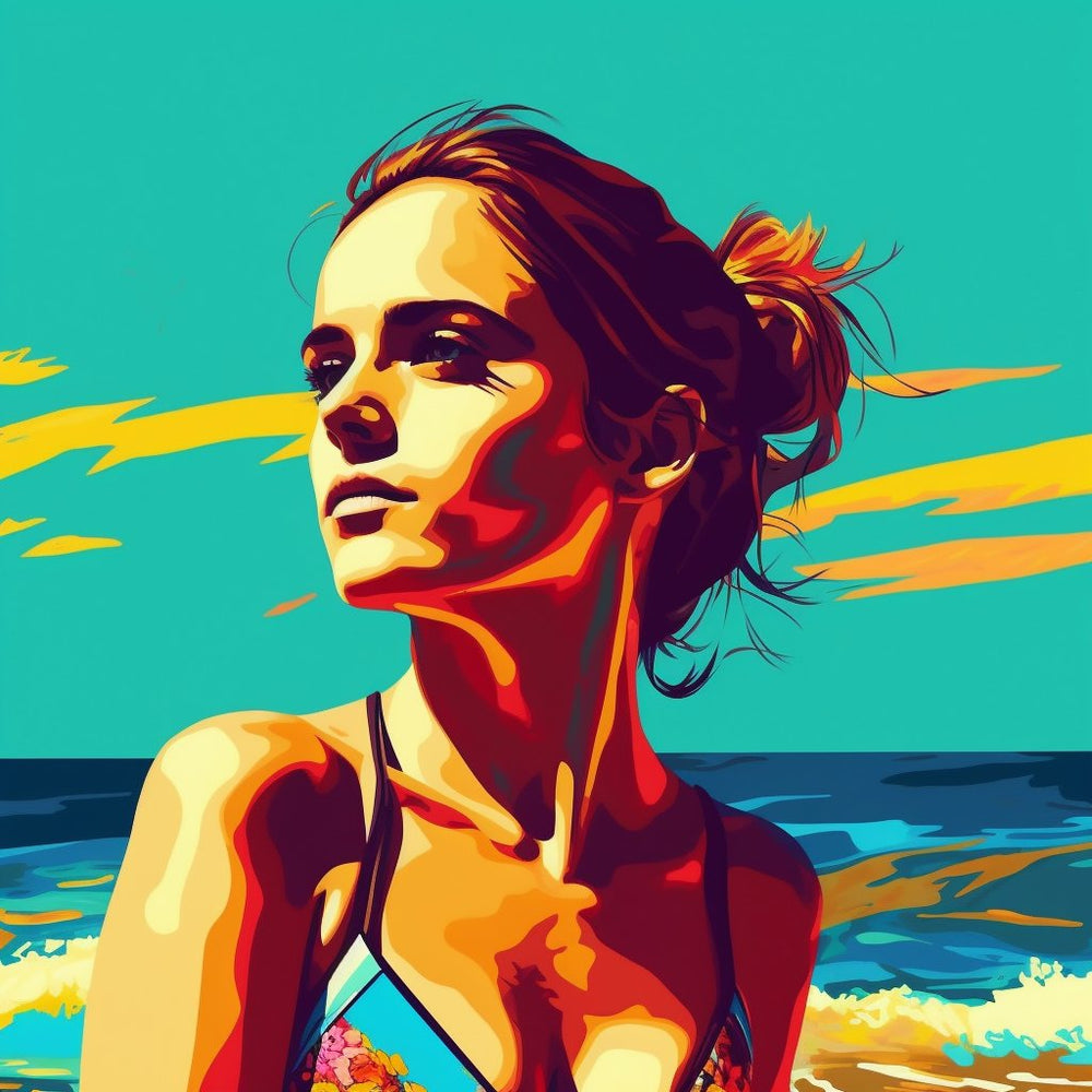 Shoreline Paradise Seashore-Canvas-artwall-Artwall