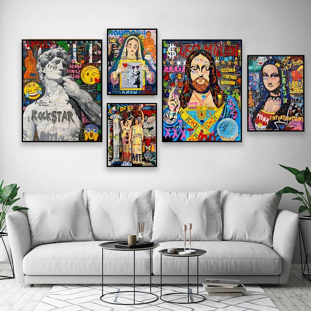 Tableau Pop Art "Luxurious Life"