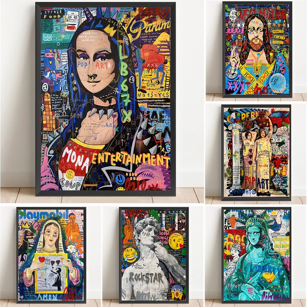 Tableau Pop Art "Luxurious Life"