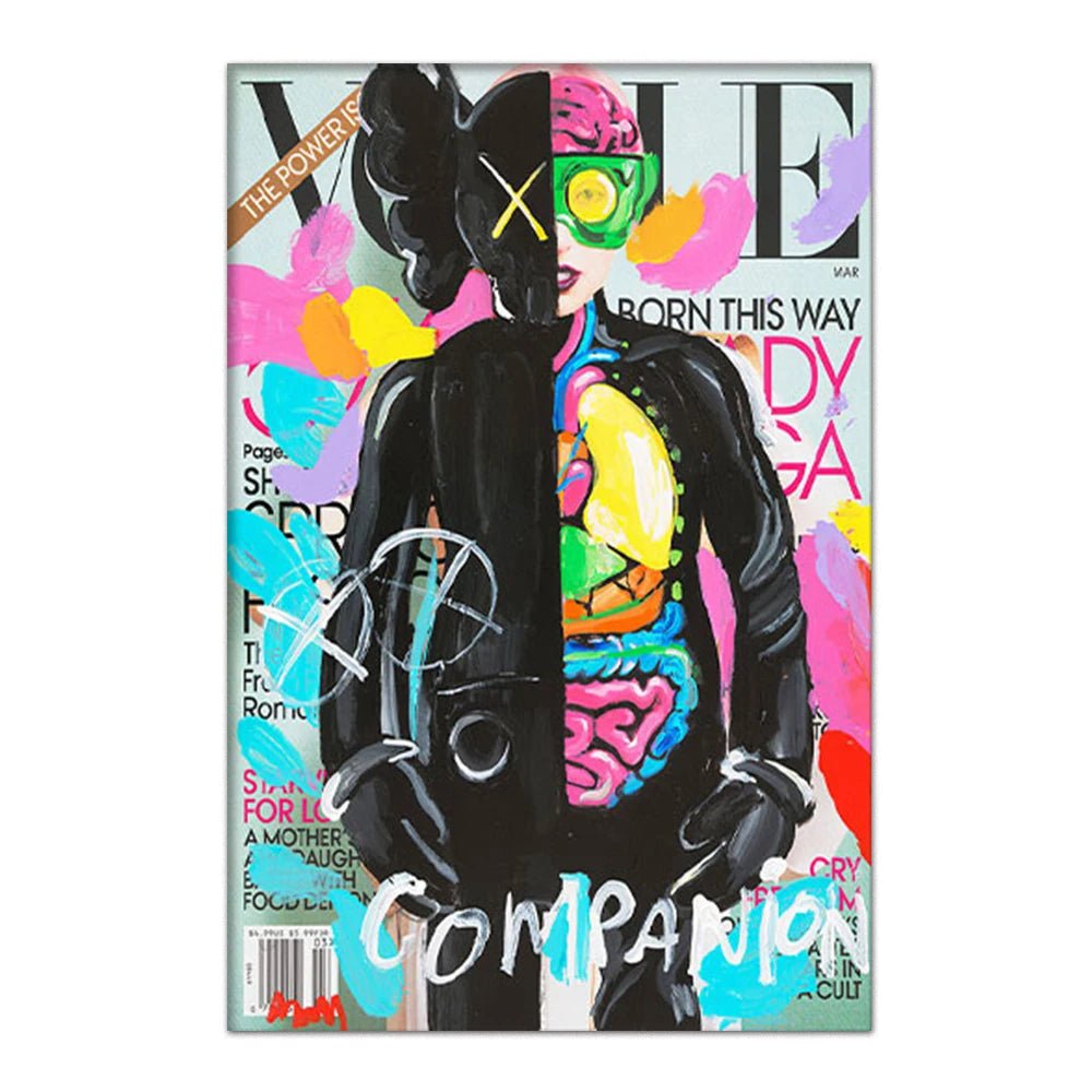 Tableau Pop Art "Companion Vogue"