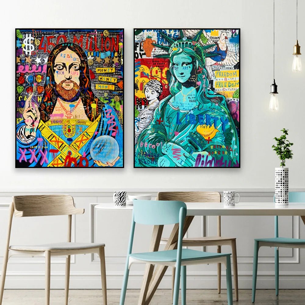 Tableau Pop Art "Liberty"