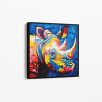 Tableau Moderne Rhinocéros Puissant