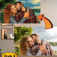 Tableau personnalisé illustration BD