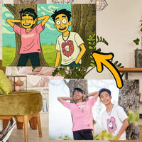 Tableau personnalisé Rick et Morty