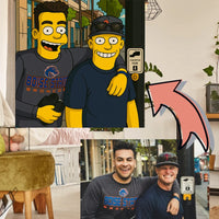 Tableau portrait Simpson