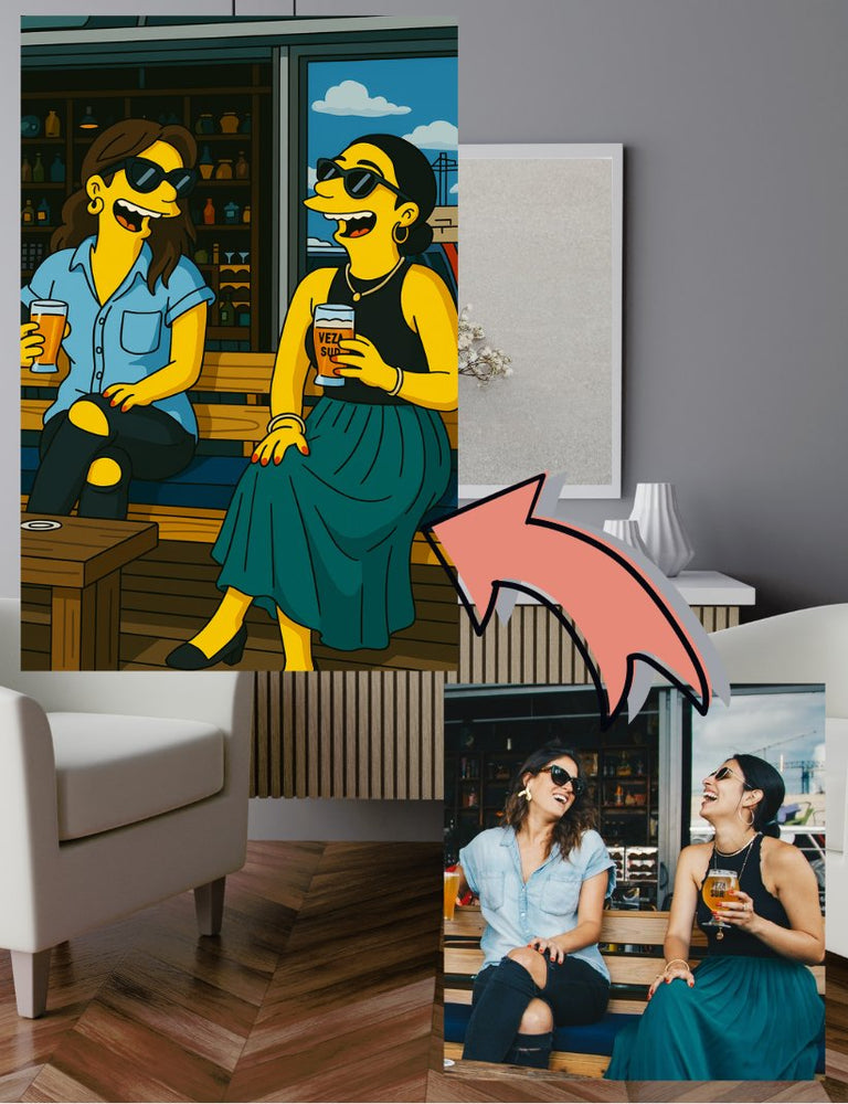 Tableau portrait Simpson