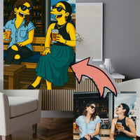 Tableau portrait Simpson