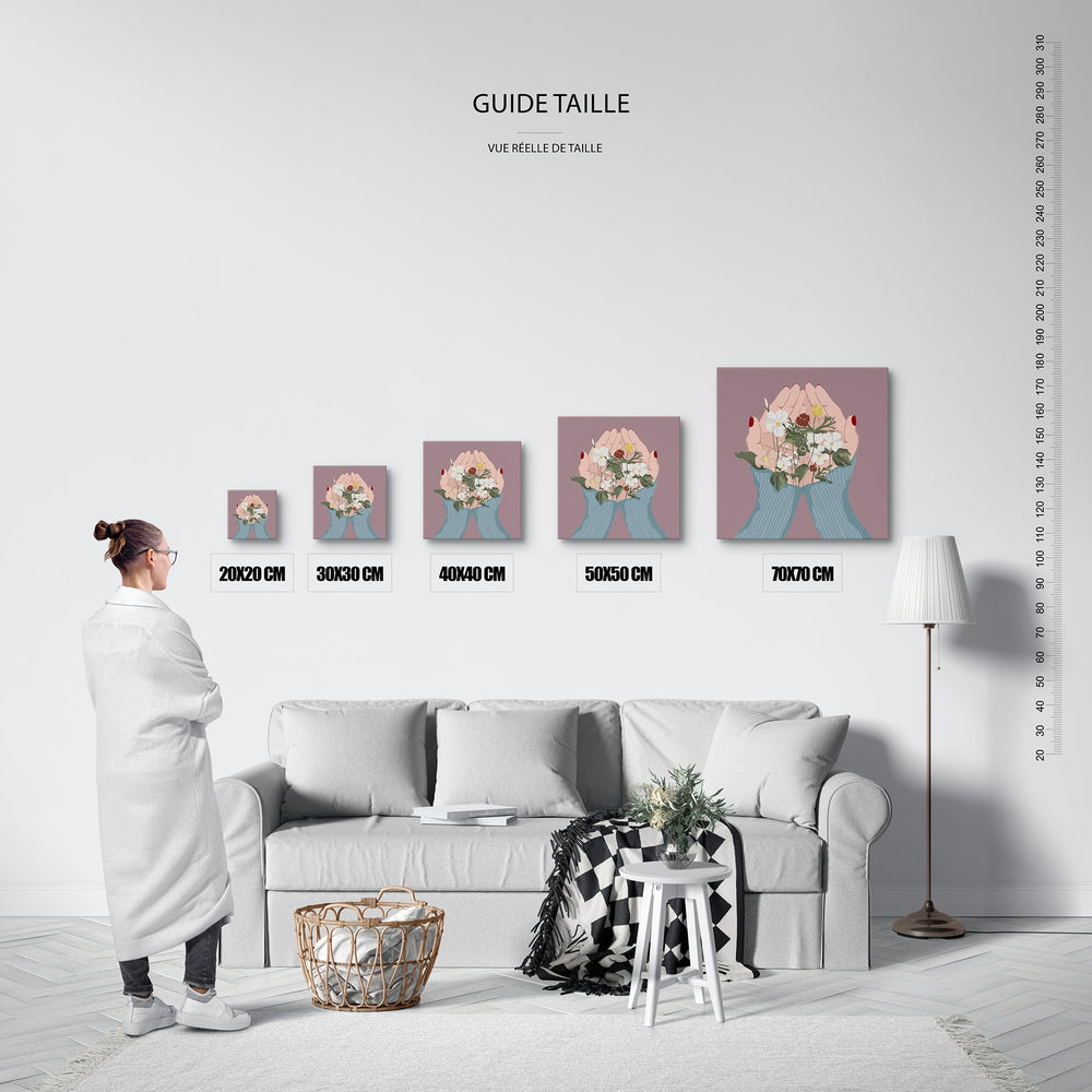 Le tableau, vue guide_taille.