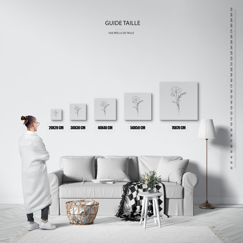 Le tableau, vue guide_taille.