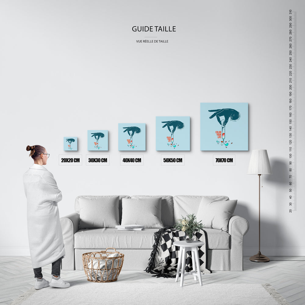 Le tableau, vue guide_taille.