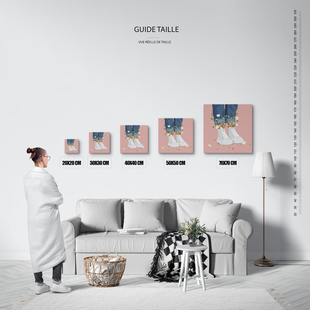 Le tableau, vue guide_taille.