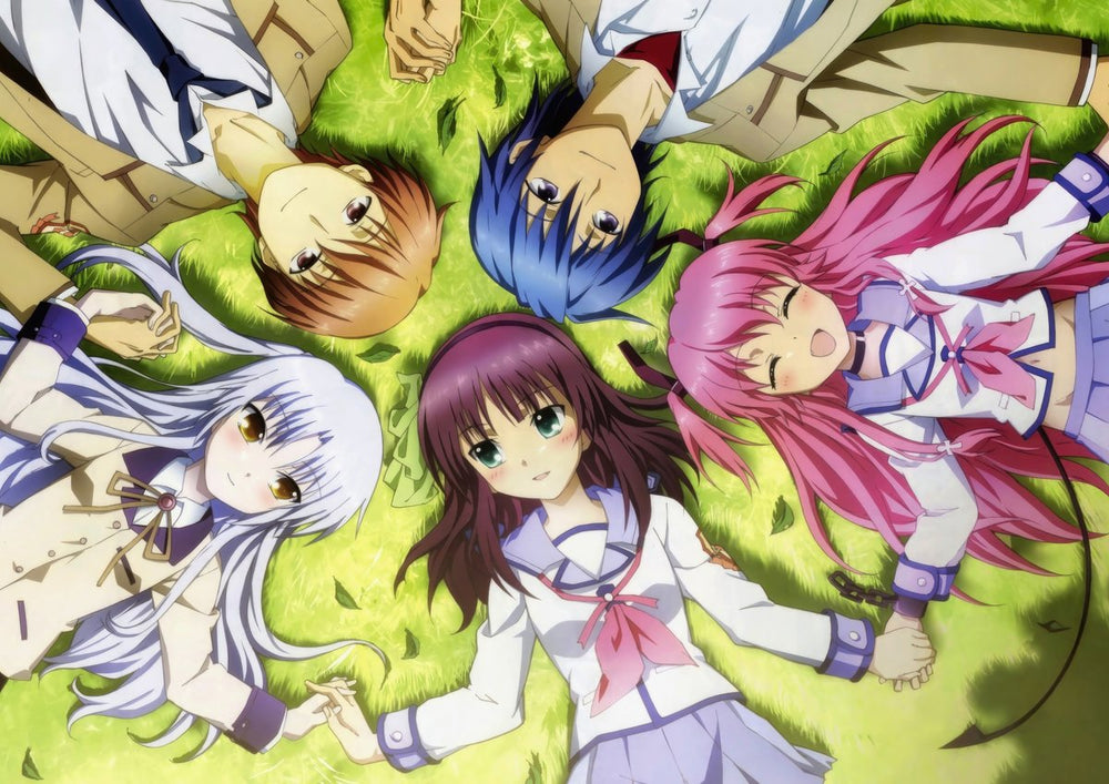 Tableau Angel Beats Amis En Cercle