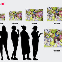 Tableau Angel Beats Amis En Cercle