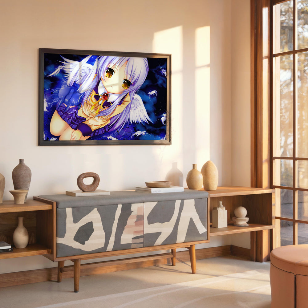 Tableau Angel Beats Ange Aux Plumes