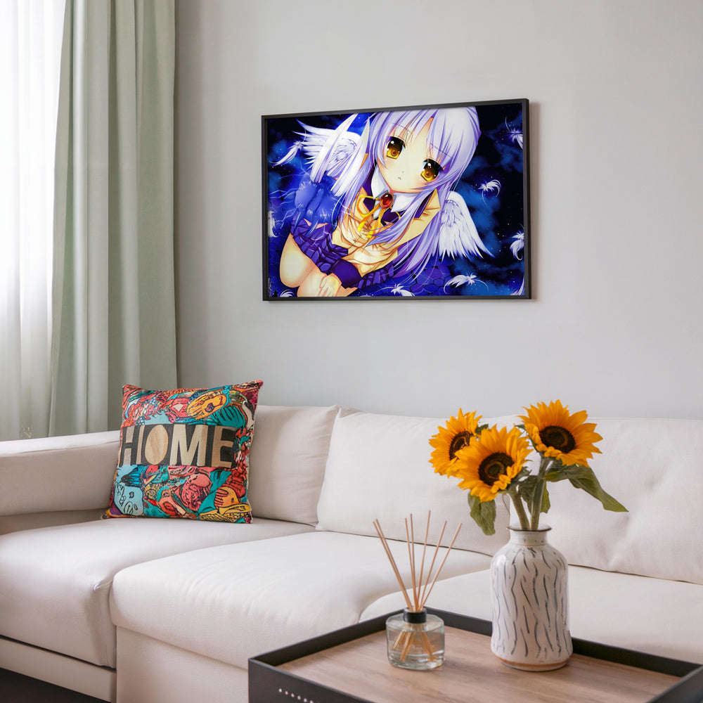 Tableau Angel Beats Ange Aux Plumes