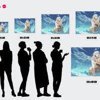 Tableau Angel Beats Ange Surbureau