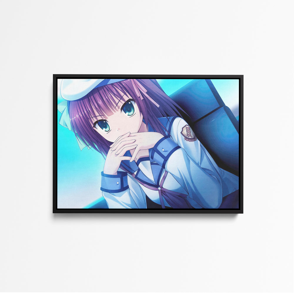 Tableau Angel Beats Ecoliere Songeuse