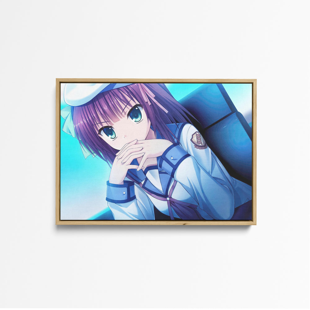 Tableau Angel Beats Ecoliere Songeuse