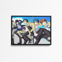 tableau-angel-beats-groupe-sur-grillage_3 front black