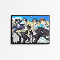 Tableau Angel Beats Groupe Sur Grillage