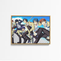 tableau-angel-beats-groupe-sur-grillage_4 front wood