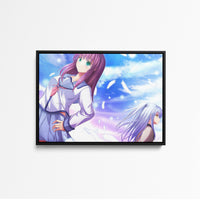 Tableau Angel Beats Jeunes Filles Etoilees
