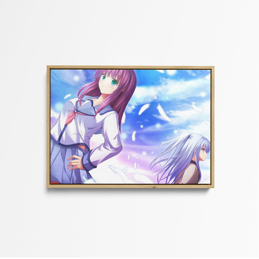 tableau-angel-beats-jeunes-filles-etoilees_4 front wood