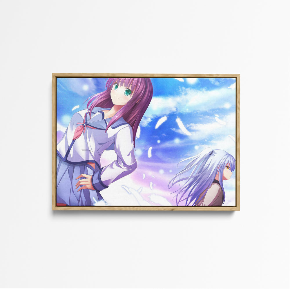 Tableau Angel Beats Jeunes Filles Etoilees