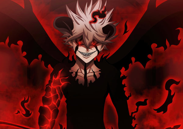 Tableau Black Clover Demon Au Rire