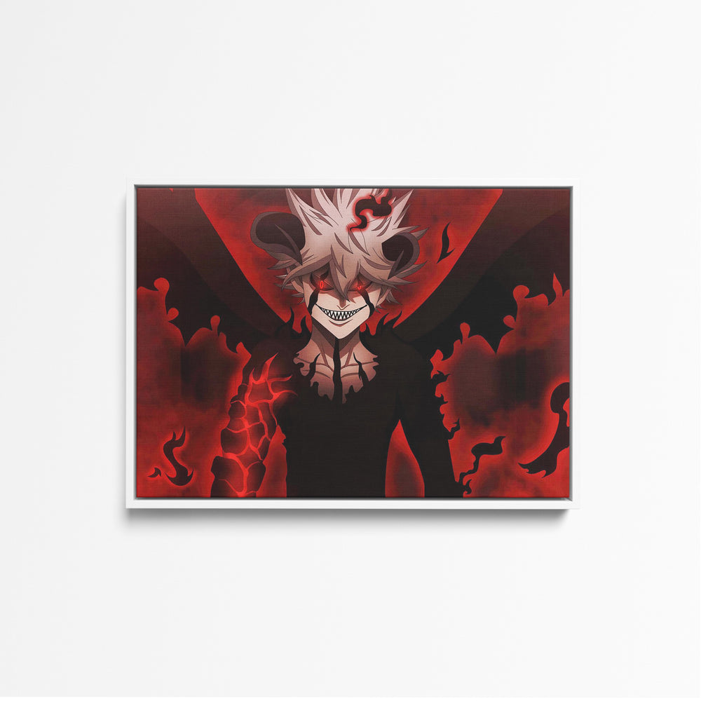 Tableau Black Clover Demon Au Rire