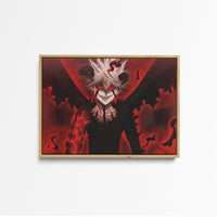 Tableau Black Clover Demon Au Rire