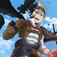 Tableau Black Clover Guerrier Determine Volant