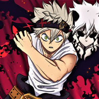 Tableau Black Clover Guerrier Et Ombre