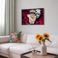 Tableau Black Clover Guerrier Et Ombre