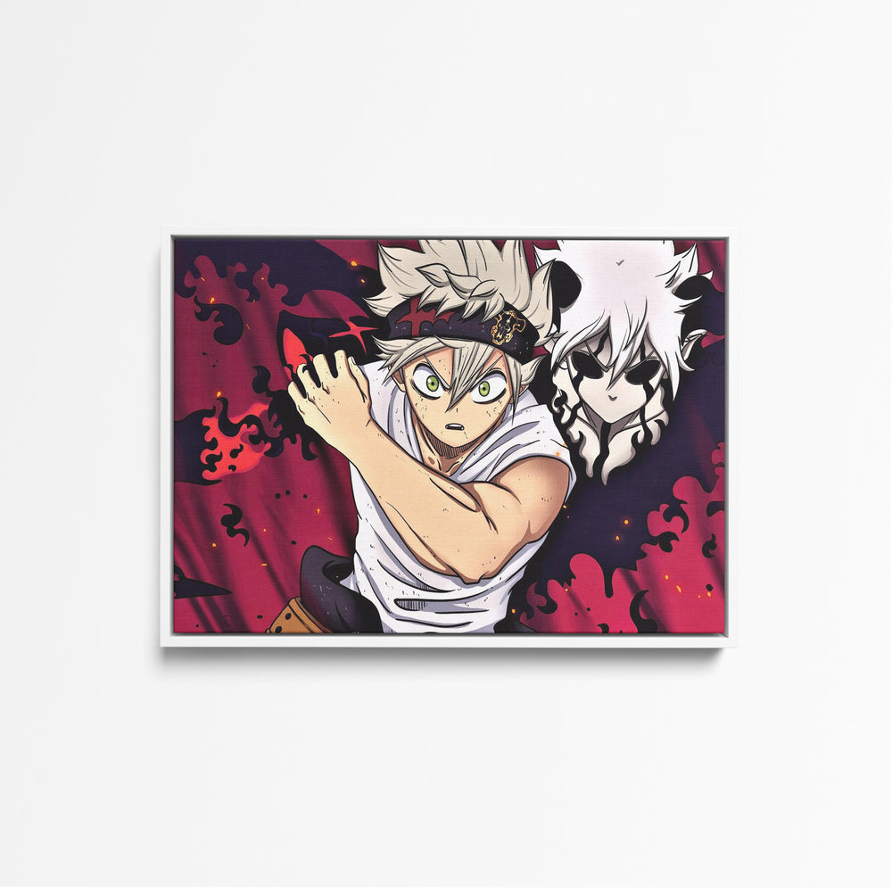 Tableau Black Clover Guerrier Et Ombre