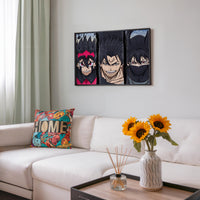 Tableau Black Clover Personnages Determines Confrontation