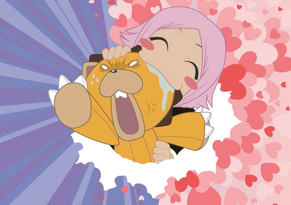 Tableau Bleach Calin Ourson Panique