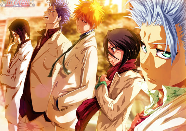 Tableau Bleach Cinq Amis Elegants