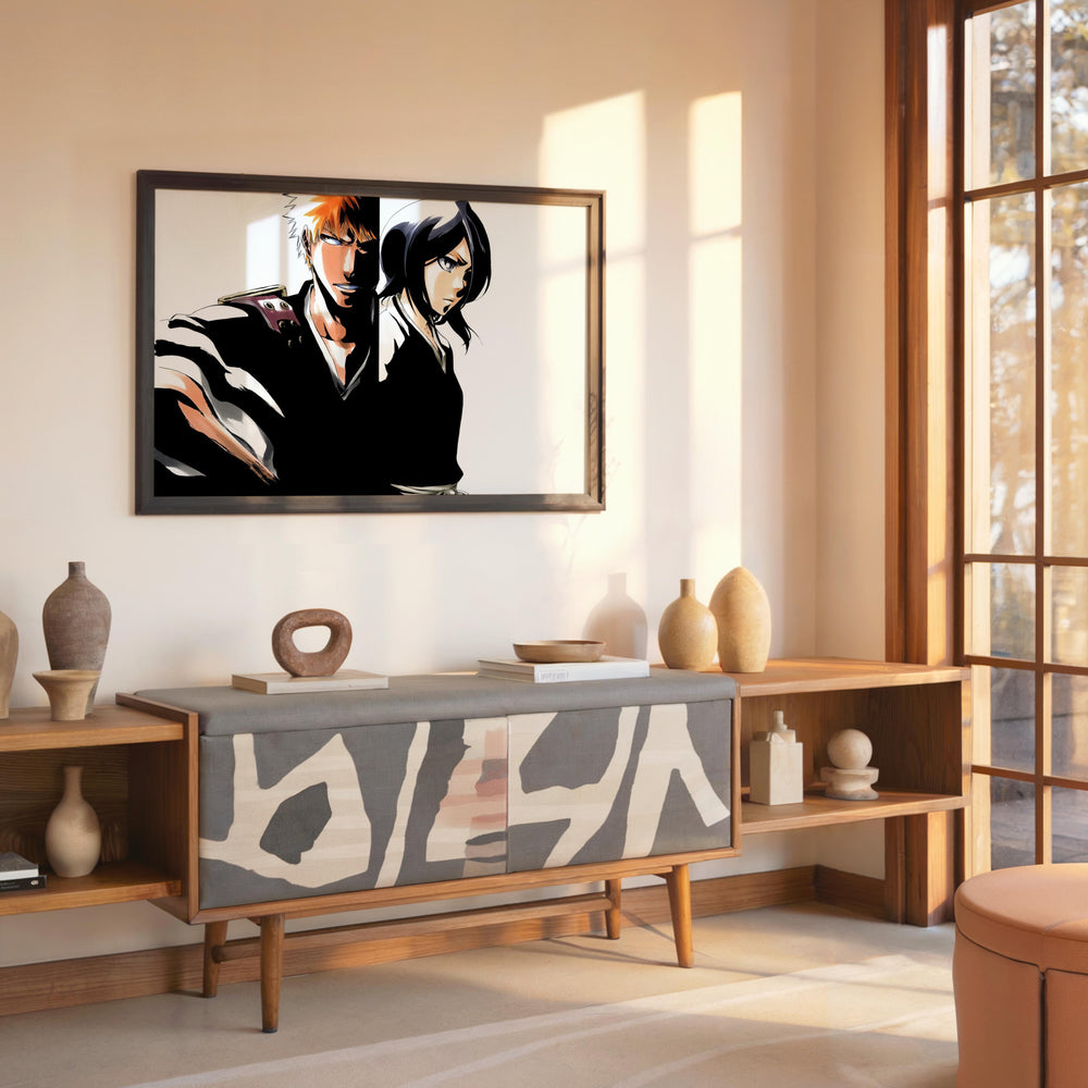 Tableau Bleach Duel Intense Silencieux