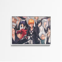 Tableau Bleach Groupe Guerriers Shinigami
