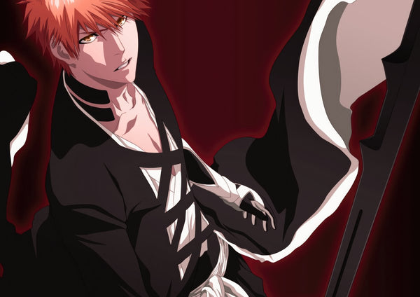 Tableau Bleach Guerrier Aux Cheveux
