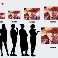 Tableau Bleach Guerrier Determine Celeste